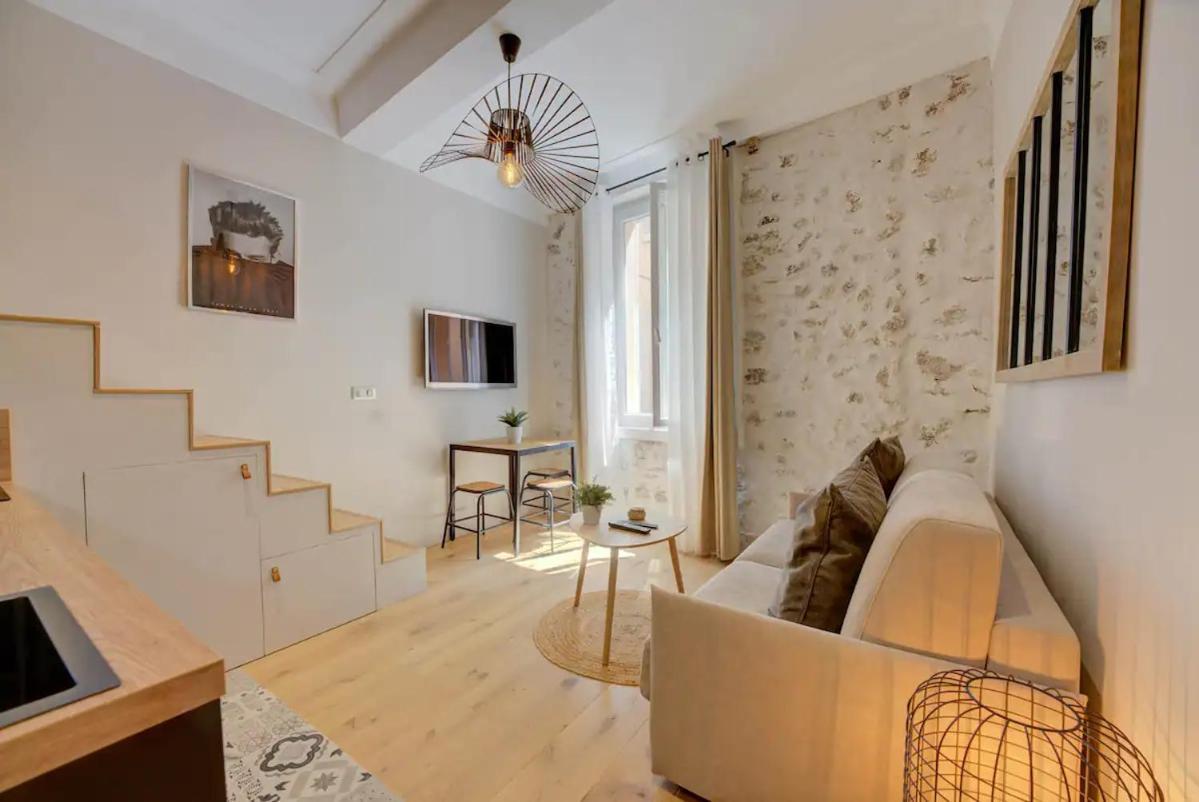 Luxe Duplex Studio Apt/Mezzanine/nr Shops&Cafes Apartment Antibes Exterior foto