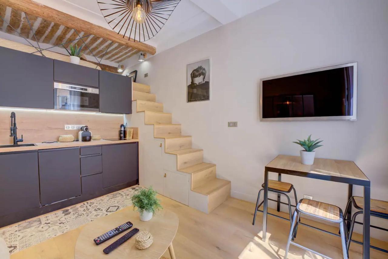 Luxe Duplex Studio Apt/Mezzanine/nr Shops&Cafes Apartment Antibes Exterior foto